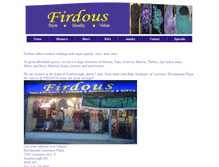 Tablet Screenshot of firdous.ca